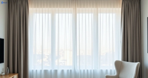 Restored vibrant drapes in ormiston QLD after Matty Curtain Cleaning